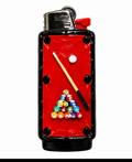 Red Pool Table